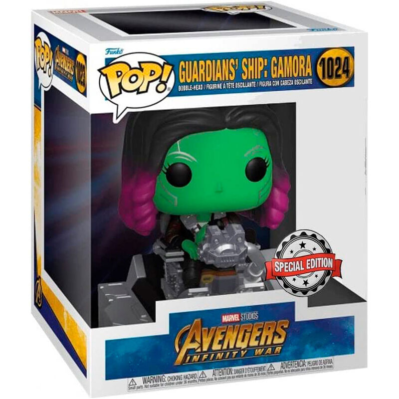 POP figure Marvel Avengers Infinity War Guardians Ship Gamora Exclusive 1