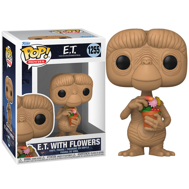 POP figure E.T. The Extra-Terrestrial 40th E.T Flowers 1