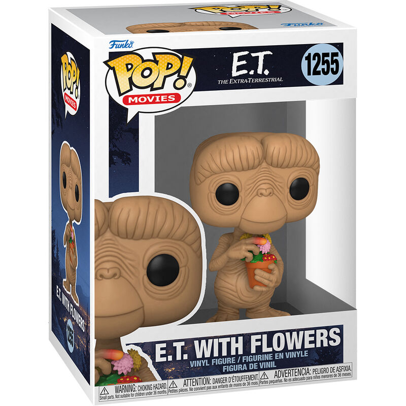 POP figure E.T. The Extra-Terrestrial 40th E.T Flowers 3