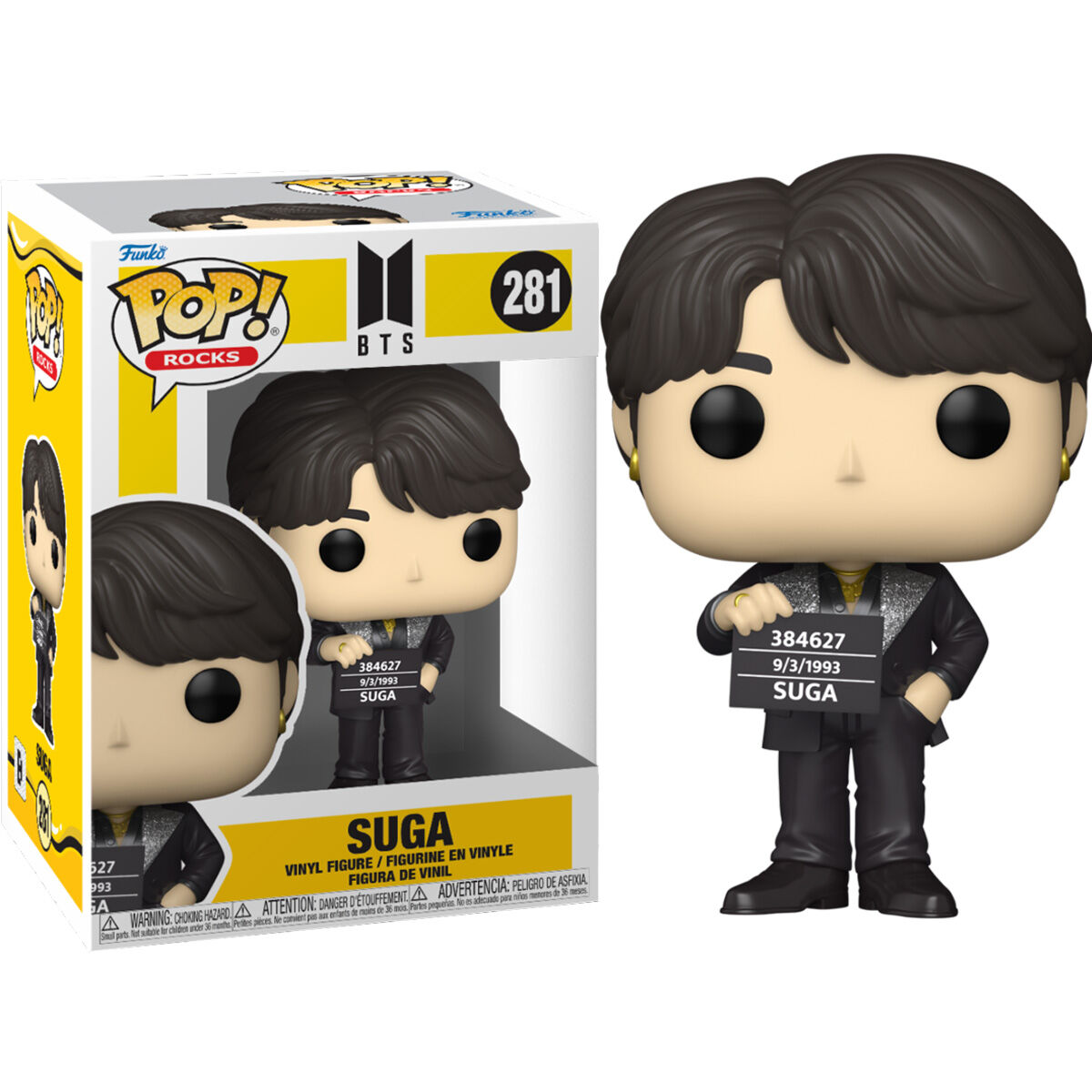 POP figure BTS Suga 1