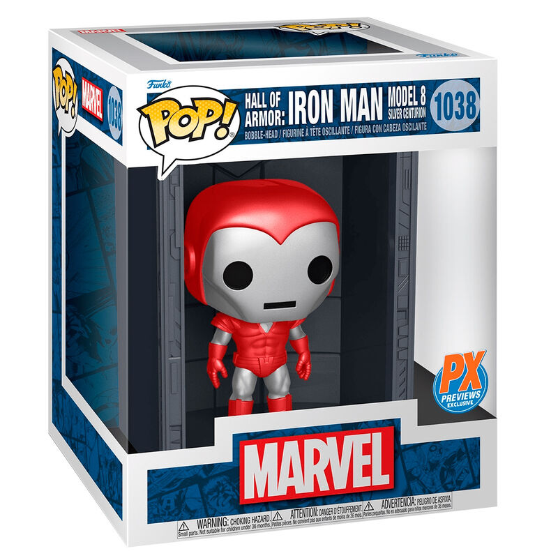 POP figure Deluxe Marvel Hall of Armor Iron Man Model 8 Exclusive 1