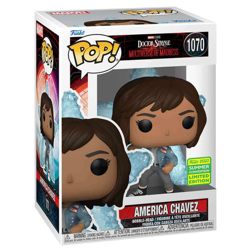 POP figure Marvel Doctor Strange Multiverse of Madness America Chavez Exclusive 1