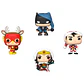 Pocket POP pack 4 figures DC Comics Happy Holidays - Thumbnail 2