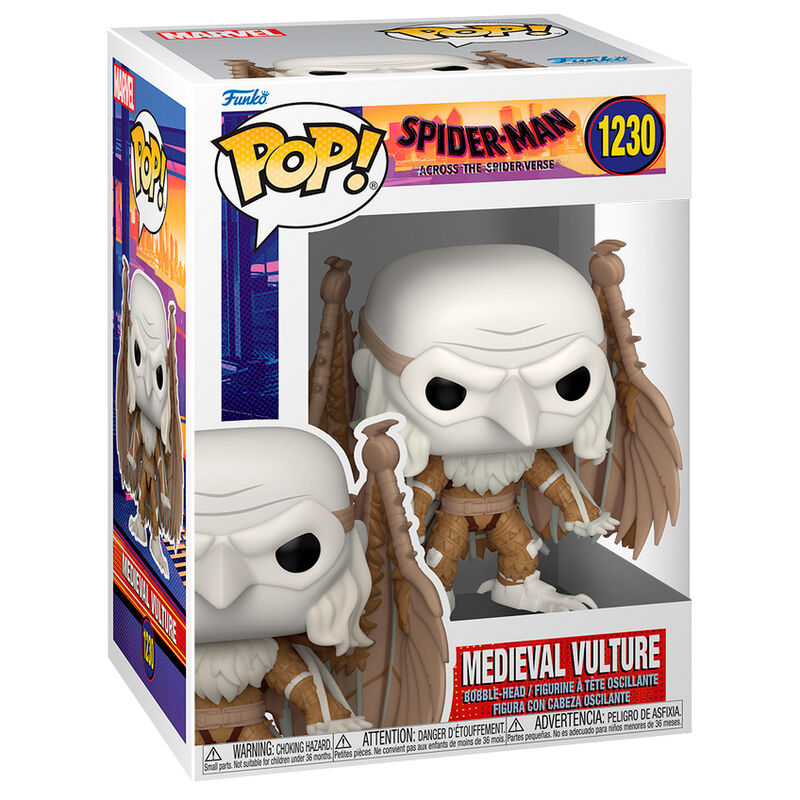 POP figure Marvel Spiderman Across the Spiderverse Medieval Vulture 1