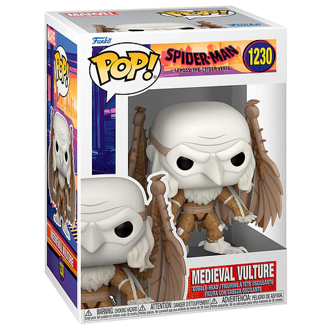 POP figure Marvel Spiderman Across the Spiderverse Medieval Vulture