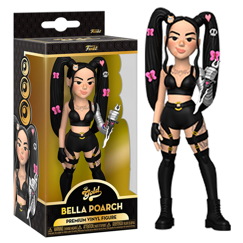 Vinyl Gold figure Bella Poarch 3