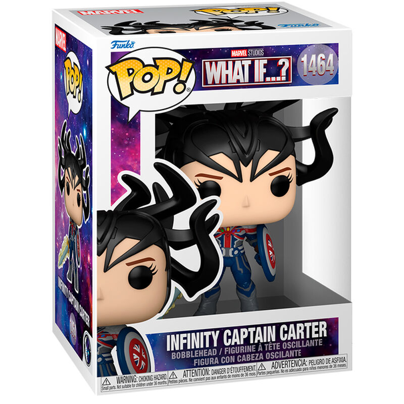 POP figure Marvel What IF Infinity Captain Carter 1
