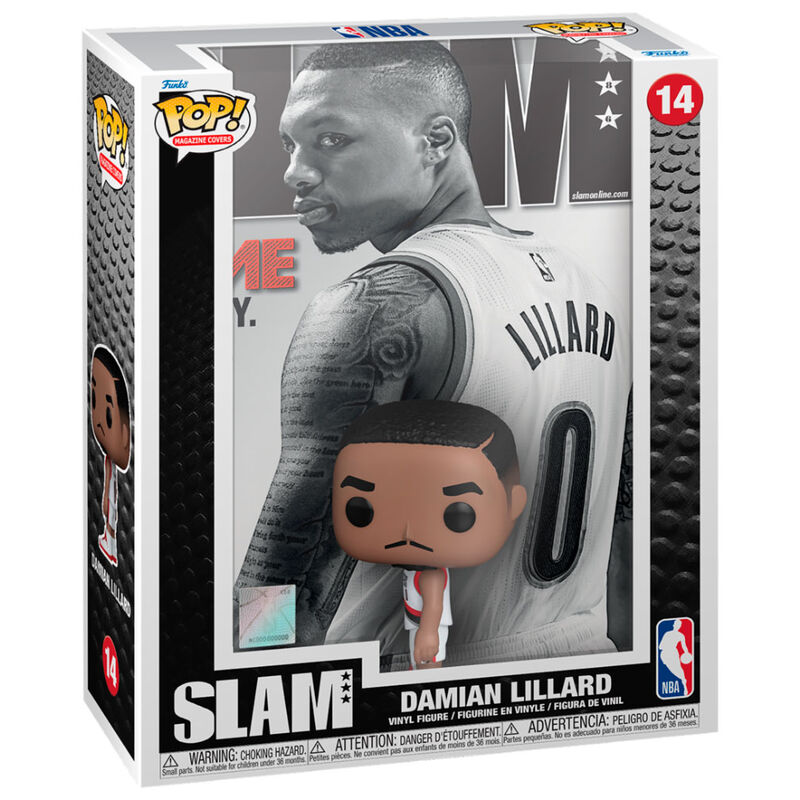 POP figure Cover Slam NBA Damian Lillard 1