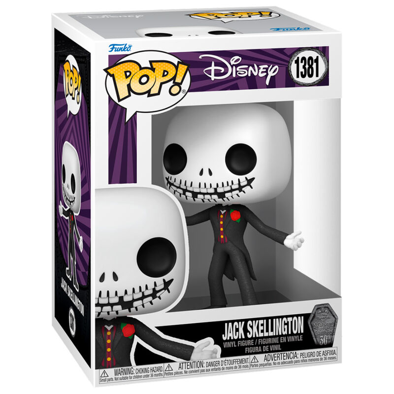 POP figure Disney Nightmare Before Christmas 30th Anniversary Jack Skellington 2