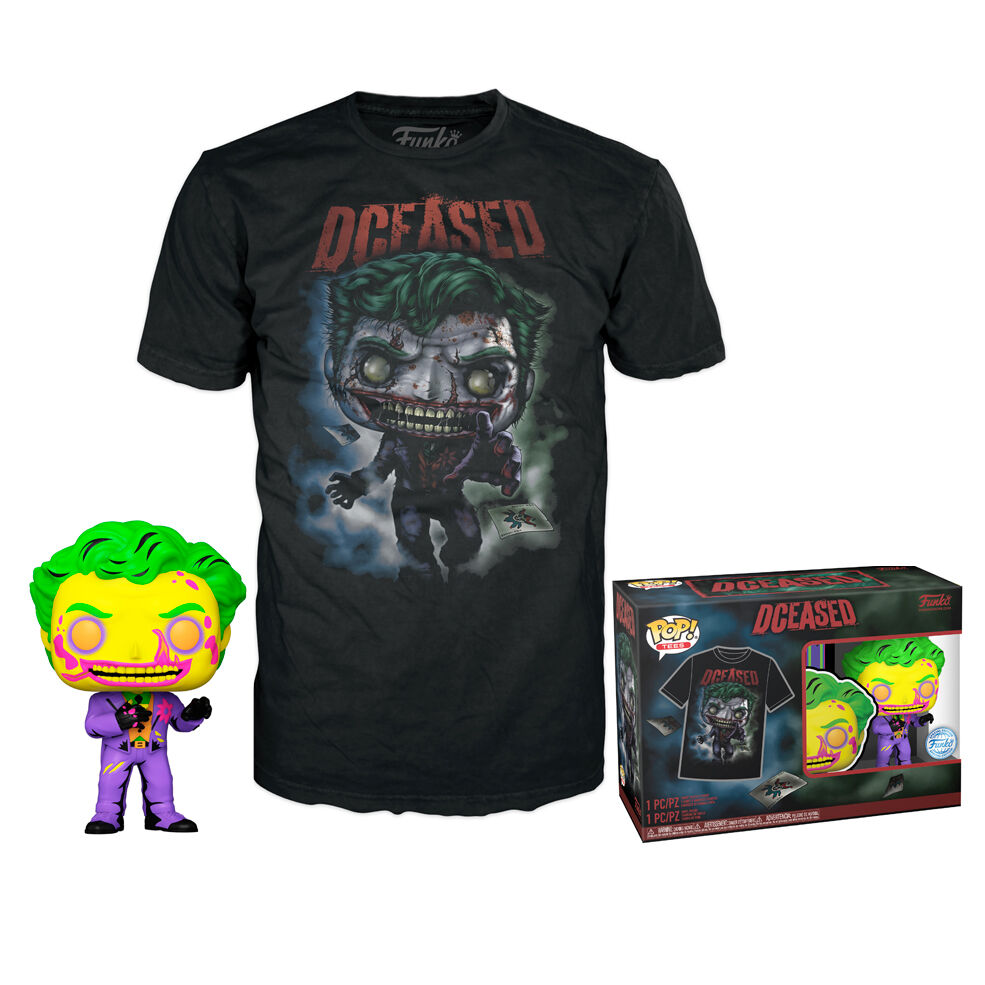 Set figure POP & Tee DC Comics Joker 1