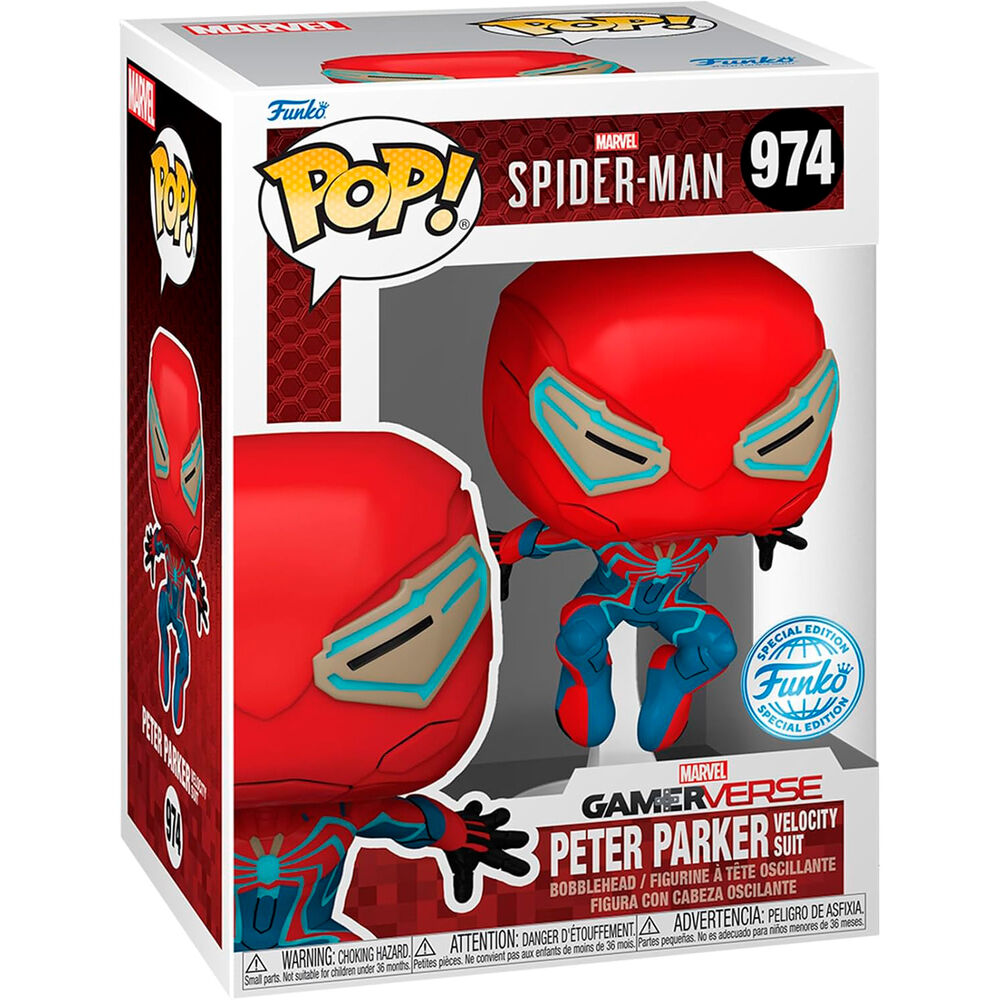 POP figure Marvel Spider-Man Peter Parker Exclusive 2