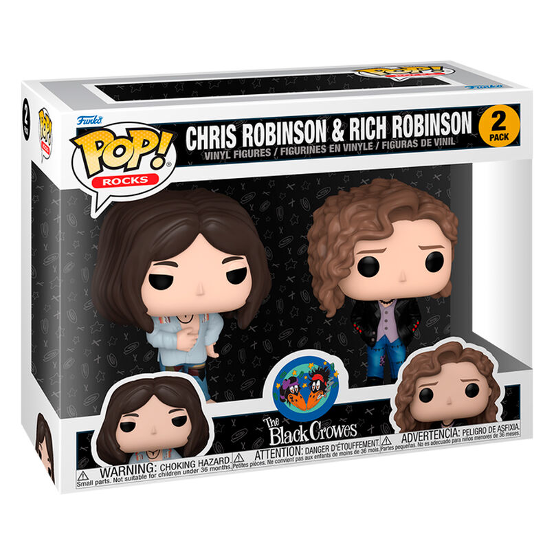 POP pack 2 figures The Black Crowes Chris Robinson & Rich Robinson 2