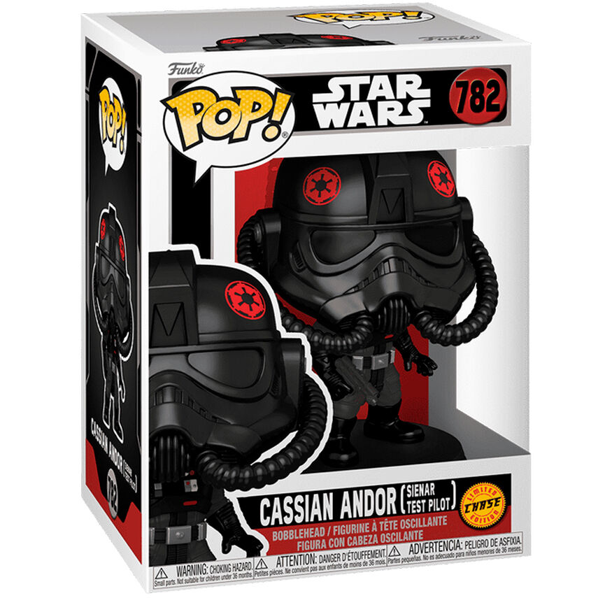 POP figure Star Wars Cassian Andor Sienar Test Pilot 5 + 1 Chase 5