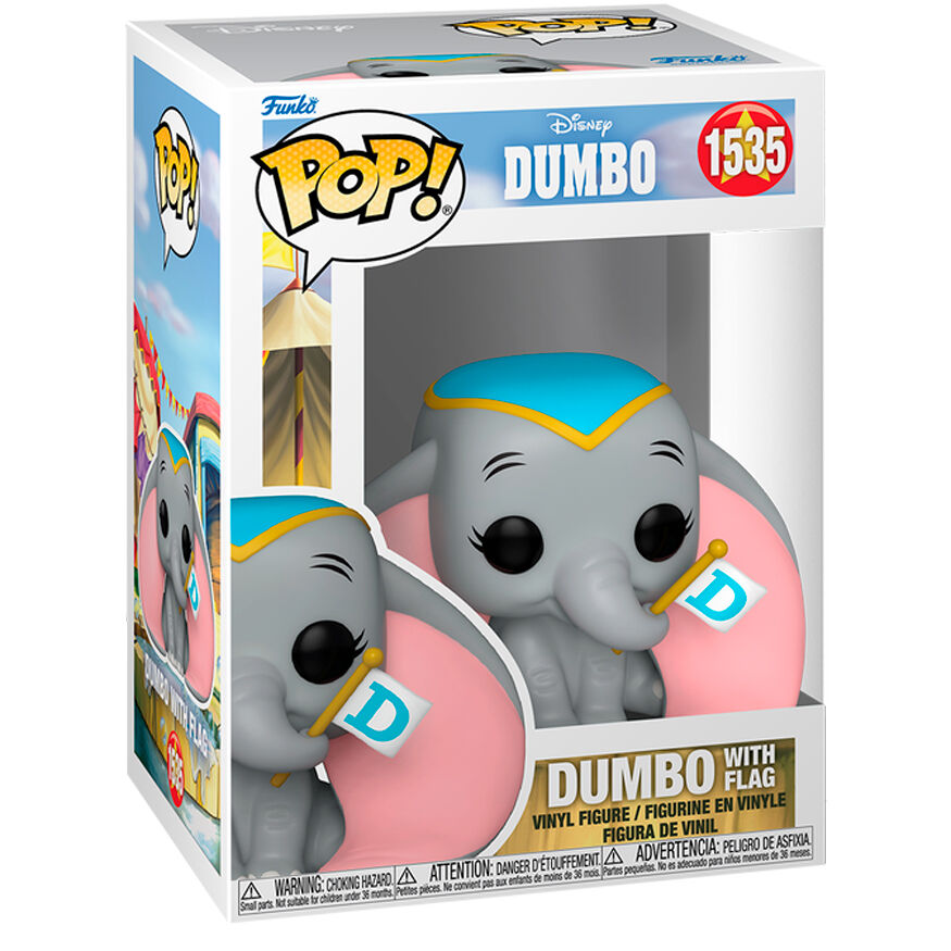 POP figure Disney Dumbo - Dumbo with Flag 1