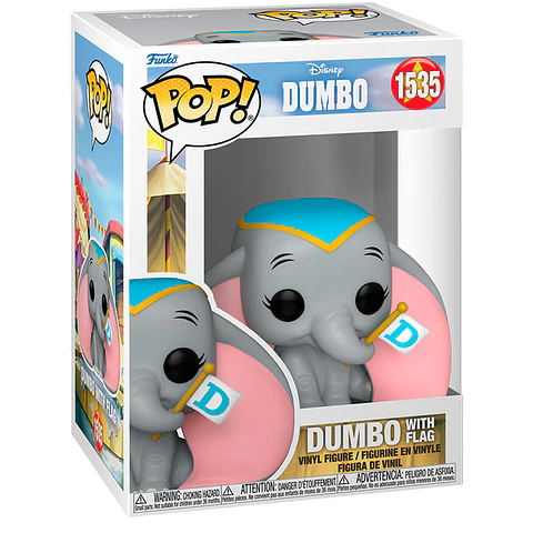 POP figure Disney Dumbo - Dumbo with Flag