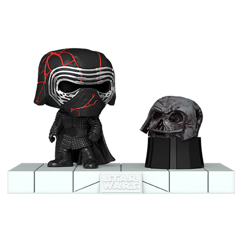 POP figure Deluxe Star Wars Kylo Ren with Darth Vader Helmet 2