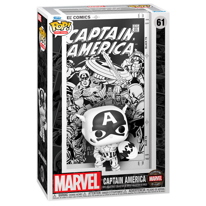 POP figure Comic Covers Marvel Captain America 1