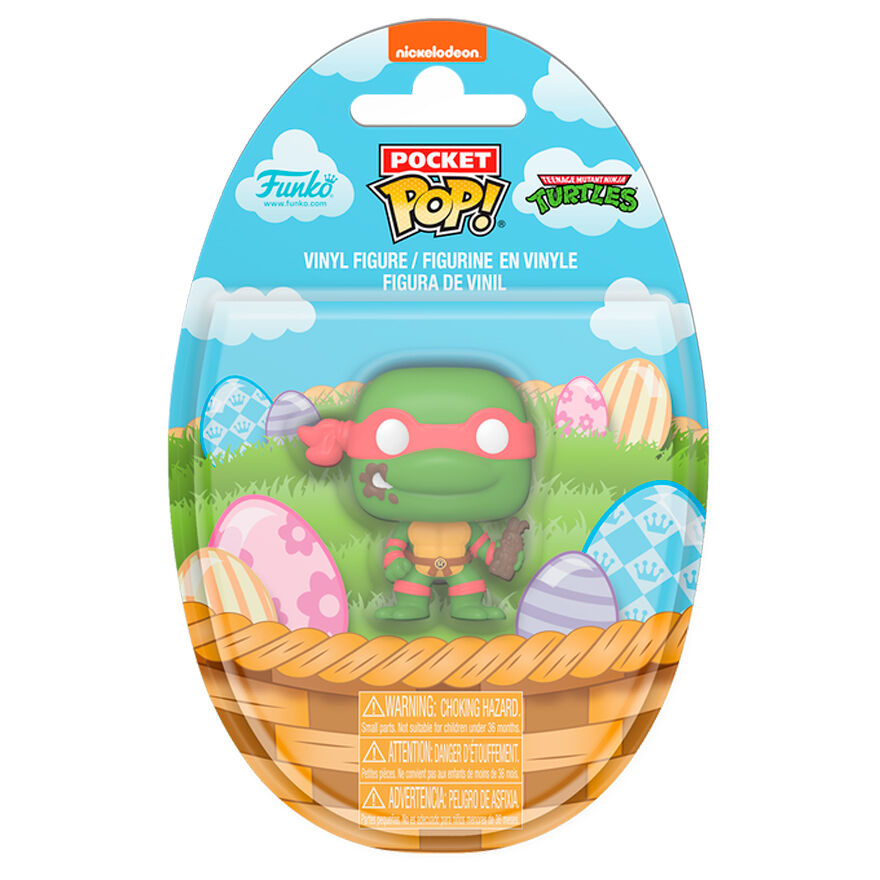 Pocket POP figure Ninja Turtles Raphael Easter Egg 1