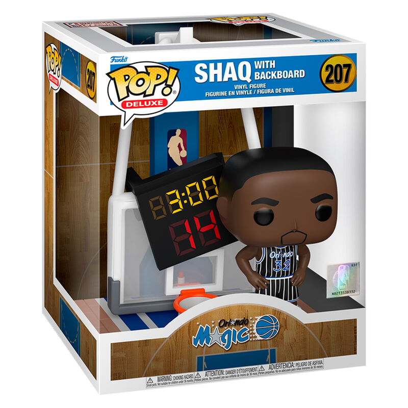 POP figure Deluxe Orlando Magic Shaq with Backboard 2