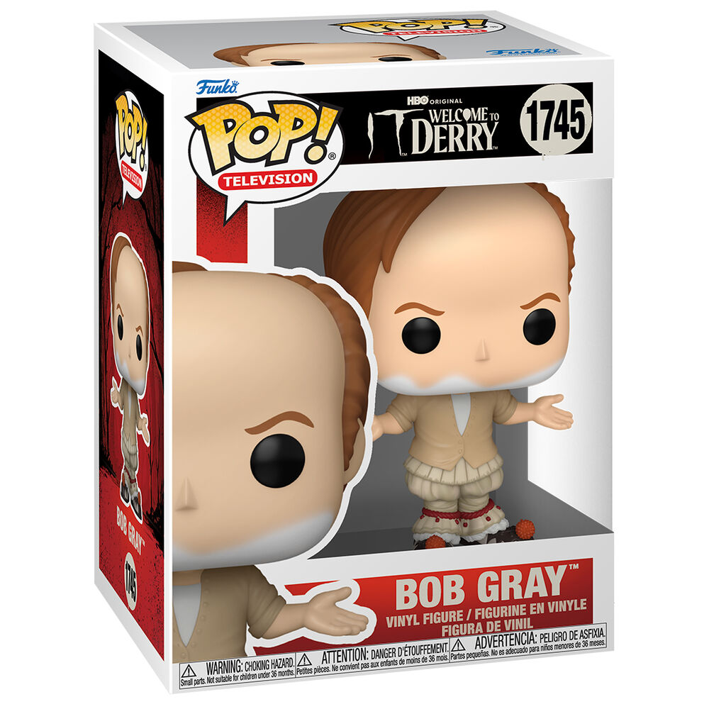 POP figure IT Welcome To Derry Bob Gray 1