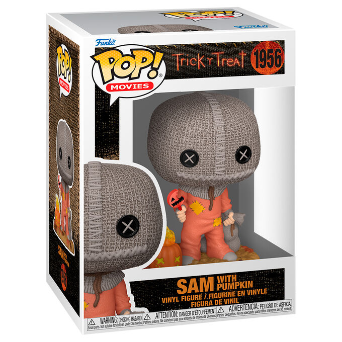 POP figure Trick'r Treat Sam with Pumpkin 2