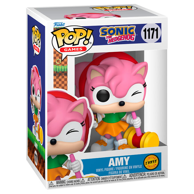 POP figure Sonic The Hedgehog Amy 5 + 1 Chase 4