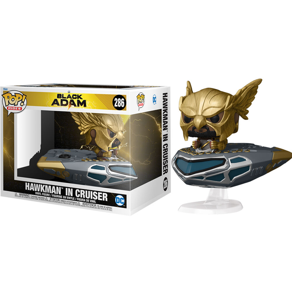 POP figure DC Comics Black Adam Hawkman in Cruiser 1