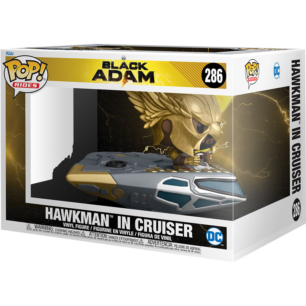 POP figure DC Comics Black Adam Hawkman in Cruiser 3