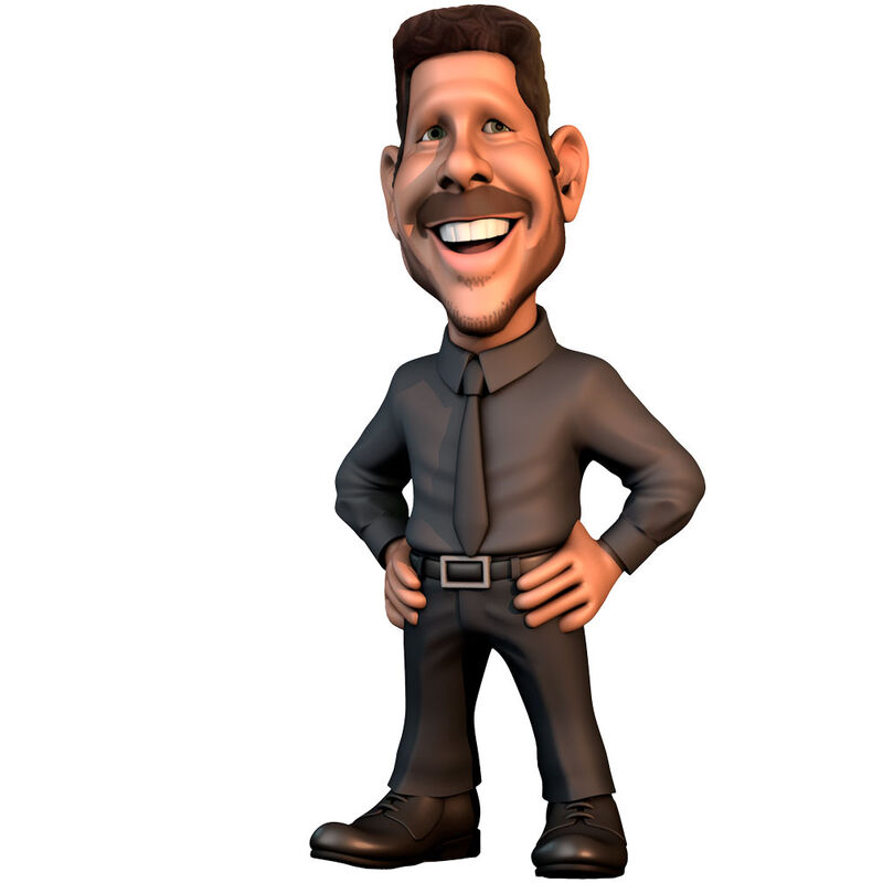 Atletico de Madrid Cholo Simeone Minix figure 7cm 1