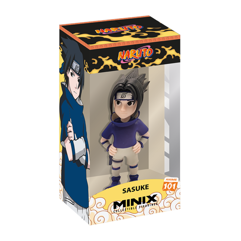 Naruto Shippuden Sasuke Uchiha Minix figure 12cm 1