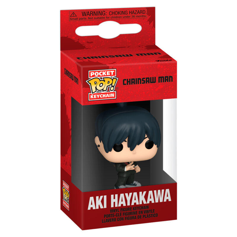Pocket POP Keychain Chainsaw Man Aki Hayakawa 1