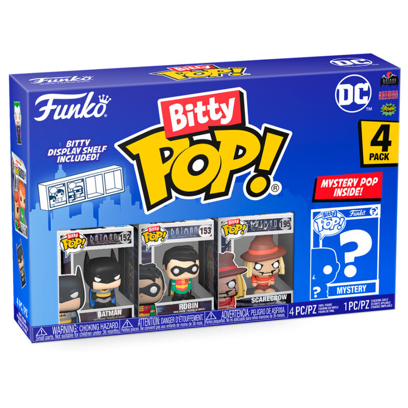 Blister 4 figures Bitty POP DC Comics Batman 1