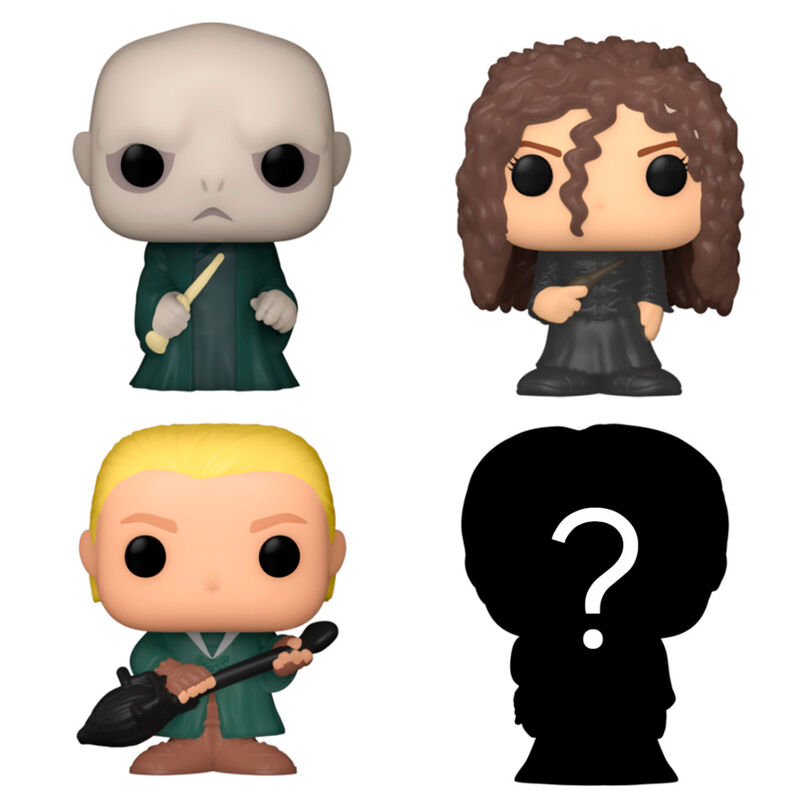 Blister 4 figures Bitty POP Harry Potter Voldemort 2