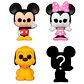 Blister 4 figures Bitty POP Disney Mickey - Thumbnail 2