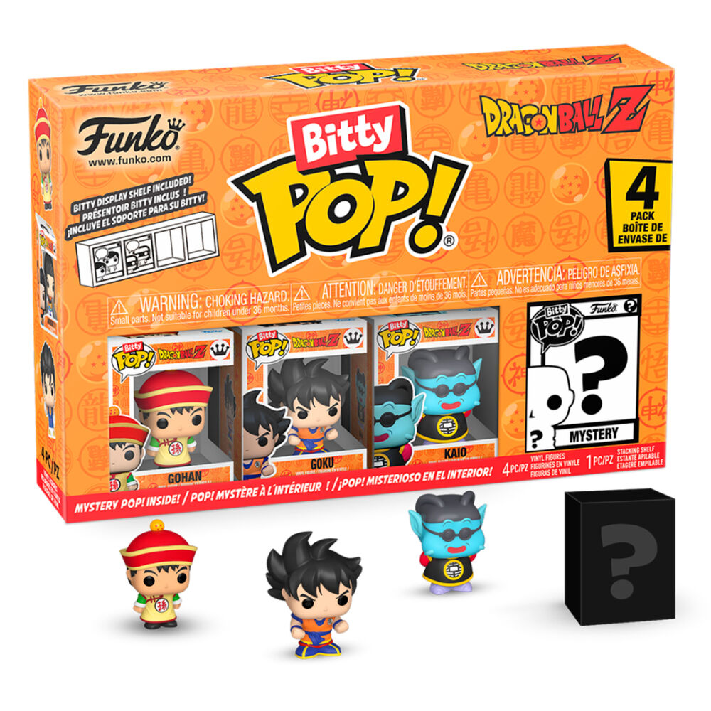 Blister 4 figures Bitty POP Dragon Ball Z Cell 1