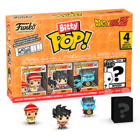 Blister 4 figures Bitty POP Dragon Ball Z Cell