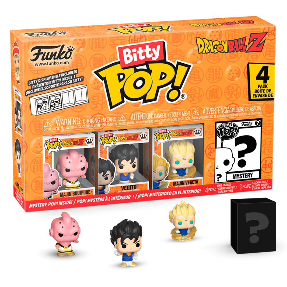 Blister 4 figures Bitty POP Dragon Ball Z Gohan 2
