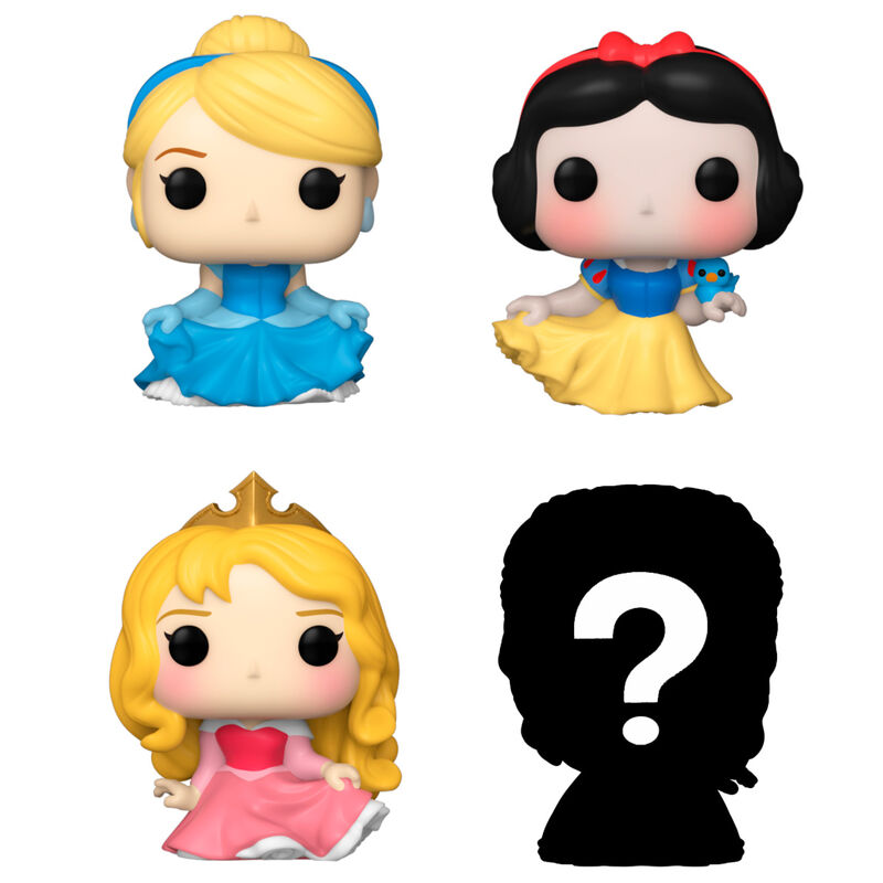 Blister 4 figures Bitty POP Disney Princess Cinderella 2