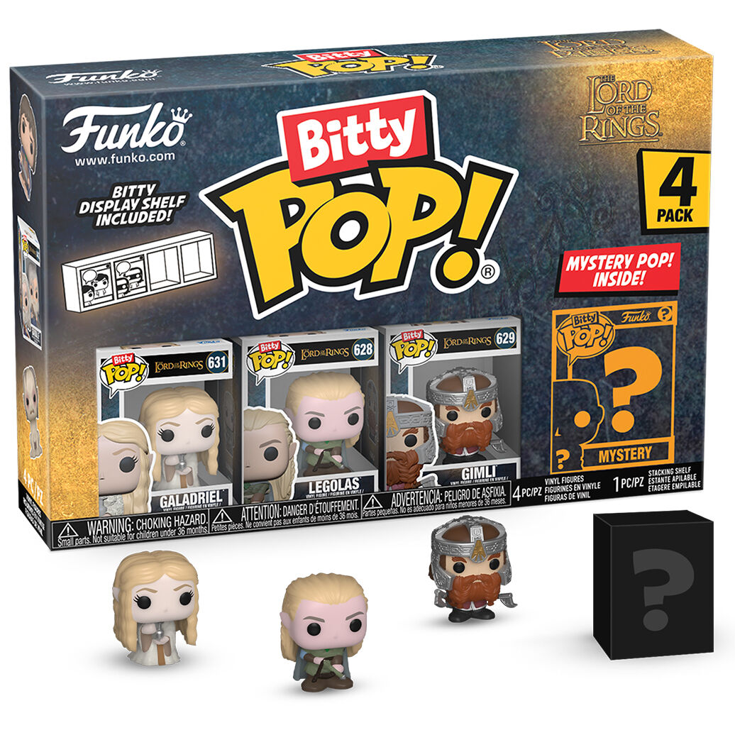 Blister 4 figures Bitty POP The Lord of the Rings Galadriel 2