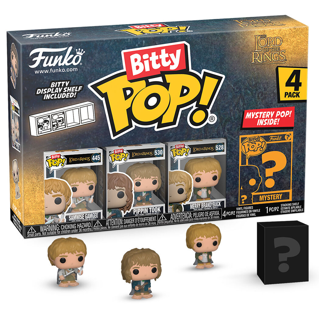 Blister 4 figures Bitty POP The Lord of the Rings Samwise 2