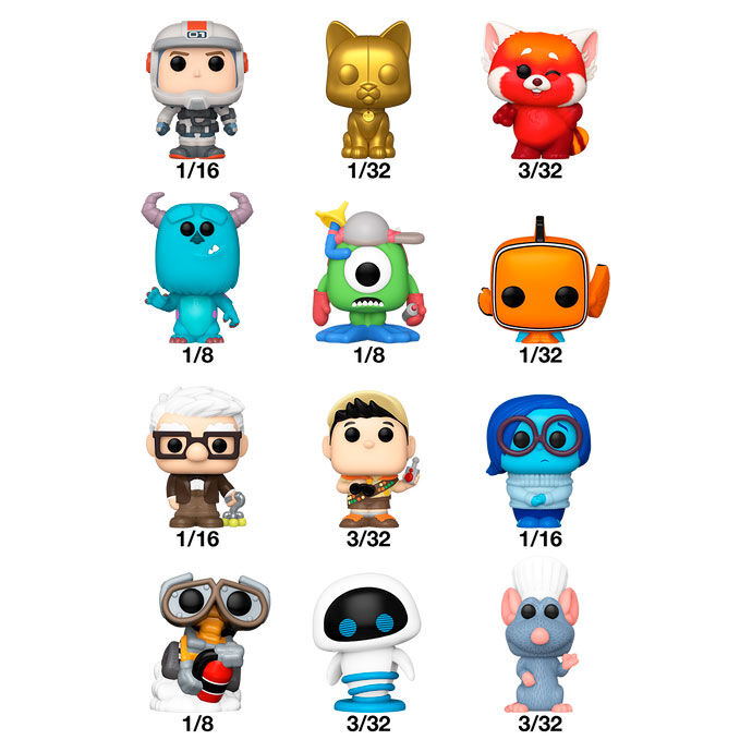 Assorted Bitty POP Mystery figure Disney Pixar 2