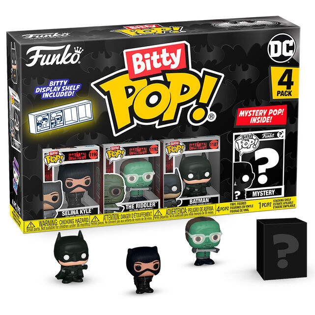 Blister 4 figures Bitty POP DC Comics Batman Selina Kyle 1