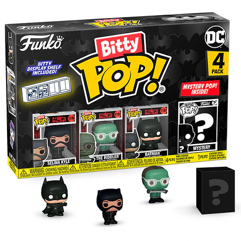 Blister 4 figures Bitty POP DC Comics Batman Selina Kyle
