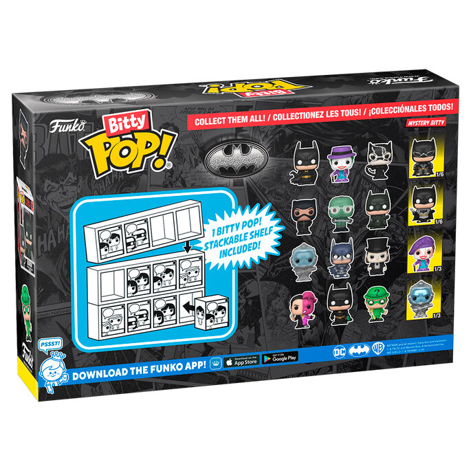 Blister 4 figures Bitty POP DC Comics Batman Selina Kyle 2