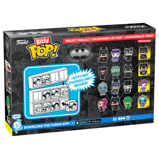 Blister 4 figures Bitty POP DC Comics Batman 85th Anniversary Mr. Freeze 2