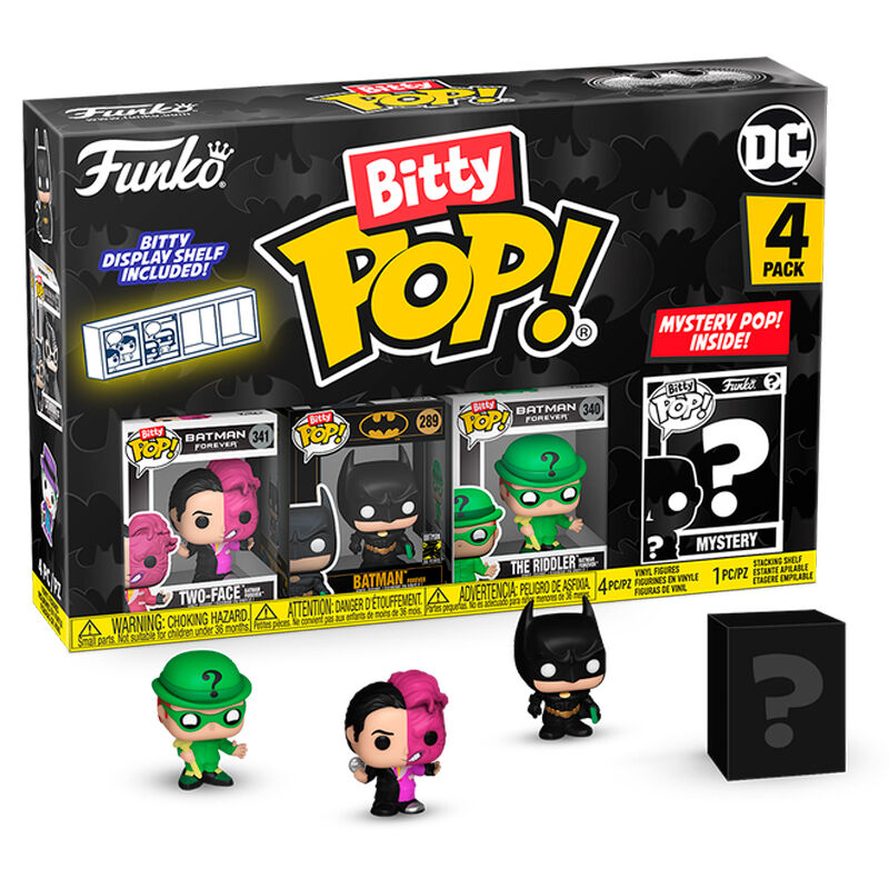 Blister 4 figures Bitty POP DC Comics Batman 85th Anniversary Two-Face 1