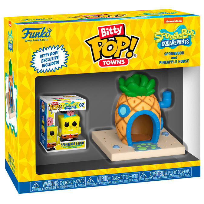 Bitty POP figure Town Bob Esponja - Sponge Bob at Home 1