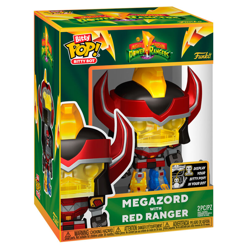 Bitty Bots figure Mighty Morphin Power Rangers Megazord with Red Ranger 2