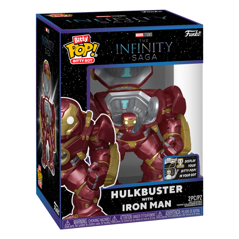 Bitty Bots figure Marvel Infinity Saga Hulkbuster with Iron Man 1