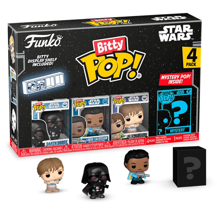 Blister 4 figures Bitty POP Star Wars Darth Vader 2